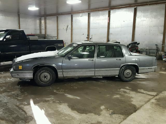 1G6CD53B8P4236218 - 1993 CADILLAC DEVILLE GRAY photo 10