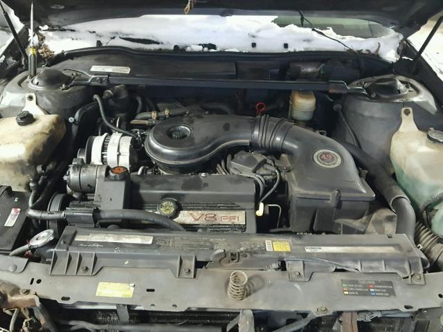 1G6CD53B8P4236218 - 1993 CADILLAC DEVILLE GRAY photo 7