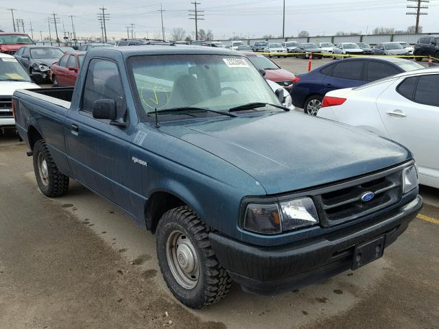 1FTCR10A9VPB51810 - 1997 FORD RANGER GREEN photo 1