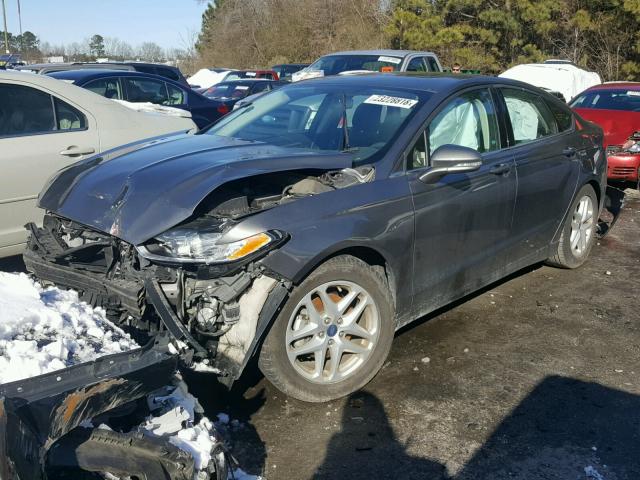 1FA6P0H72E5372222 - 2014 FORD FUSION SE CHARCOAL photo 2