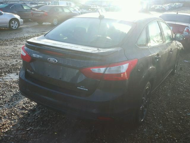 1FADP3F29DL115830 - 2013 FORD FOCUS SE BLACK photo 4