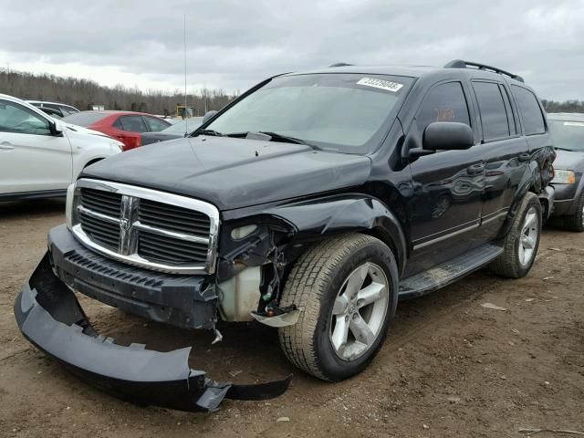 1D4HB58D14F128660 - 2004 DODGE DURANGO LI BLACK photo 2