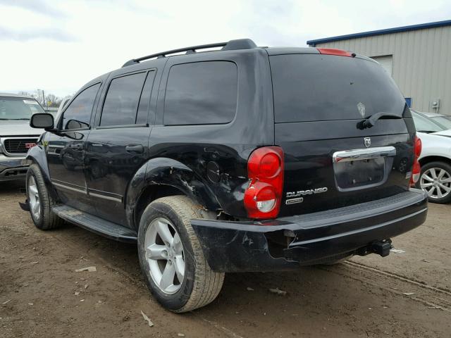 1D4HB58D14F128660 - 2004 DODGE DURANGO LI BLACK photo 3