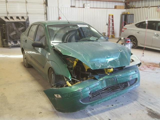 1FAFP33P72W156753 - 2002 FORD FOCUS LX GREEN photo 1