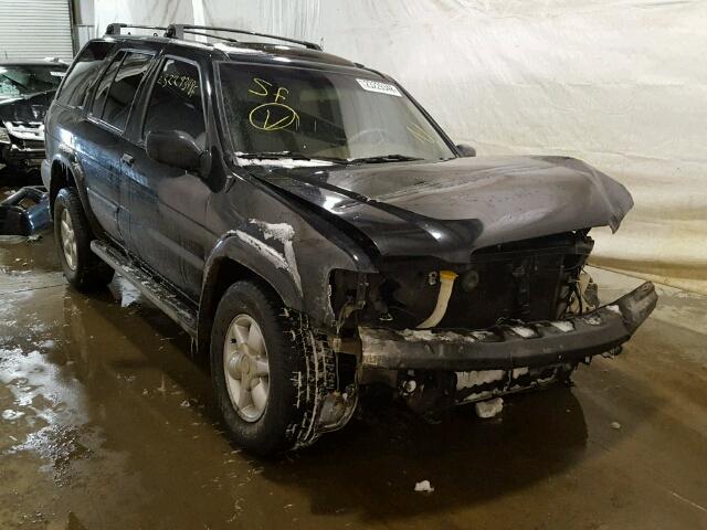 JN8DR09Y31W606640 - 2001 NISSAN PATHFINDER BLACK photo 1