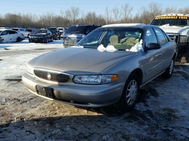 2G4WS52J821214230 - 2002 BUICK CENTURY CU TAN photo 2