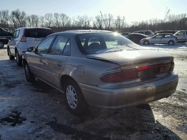 2G4WS52J821214230 - 2002 BUICK CENTURY CU TAN photo 3