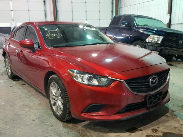 JM1GJ1U63F1176091 - 2015 MAZDA 6 SPORT RED photo 1