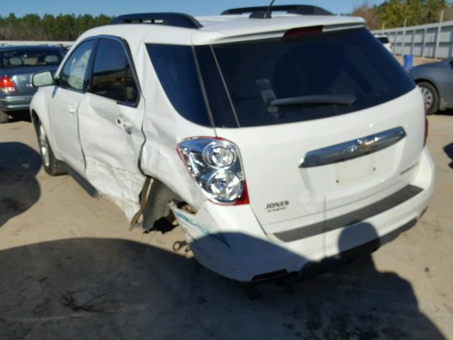 2GNALBEK6F6163101 - 2015 CHEVROLET EQUINOX LT WHITE photo 9