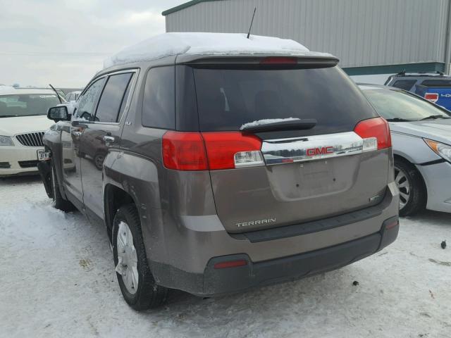 2GKALSEK7C6188047 - 2012 GMC TERRAIN SL GRAY photo 3