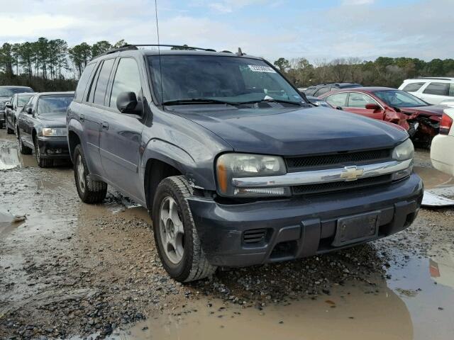 1GNDS13S872213363 - 2007 CHEVROLET TRAILBLAZE CHARCOAL photo 1