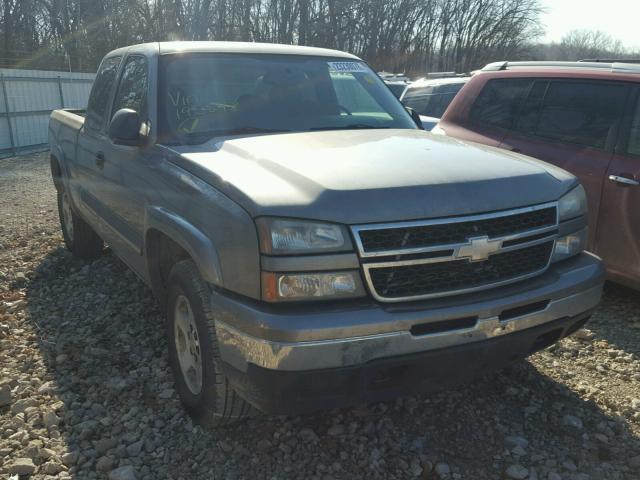 1GCEK19Z56Z195542 - 2006 CHEVROLET SILVERADO GRAY photo 1