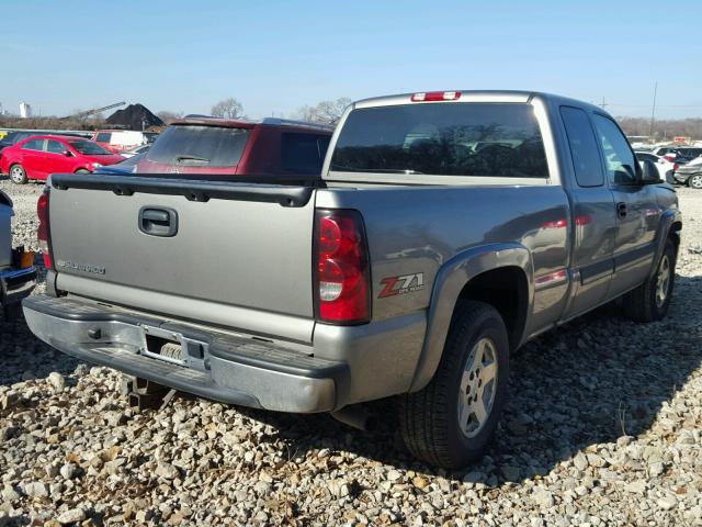 1GCEK19Z56Z195542 - 2006 CHEVROLET SILVERADO GRAY photo 4