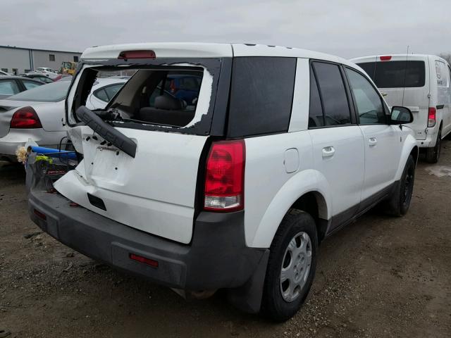 5GZCZ33D65S860756 - 2005 SATURN VUE WHITE photo 4