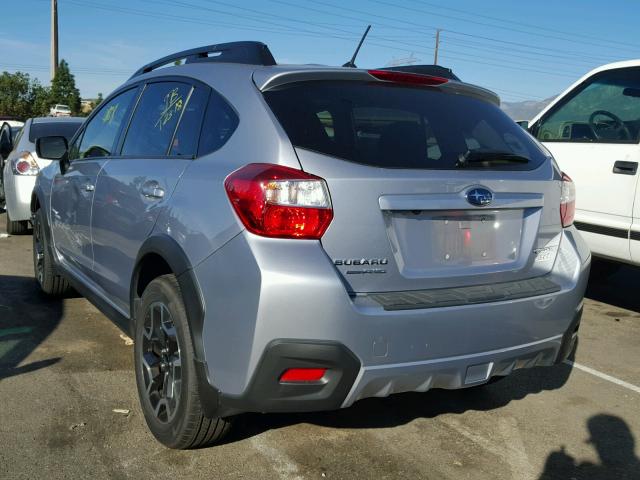 JF2GPABC1G8315524 - 2016 SUBARU CROSSTREK SILVER photo 3