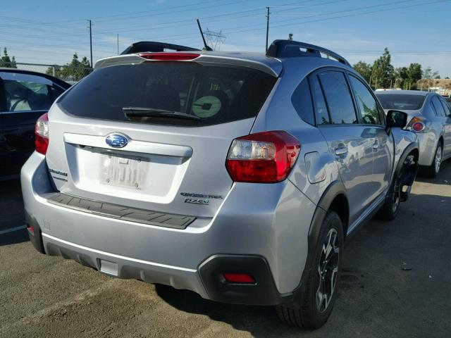 JF2GPABC1G8315524 - 2016 SUBARU CROSSTREK SILVER photo 4