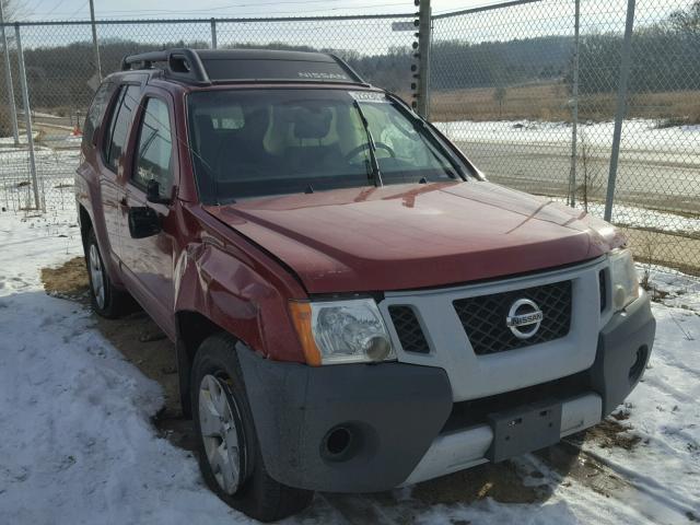 5N1AN0NW1AC512039 - 2010 NISSAN XTERRA OFF RED photo 1