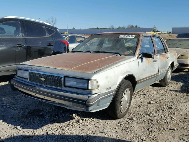 1G1AW51R9H6163664 - 1987 CHEVROLET CELEBRITY BLUE photo 2