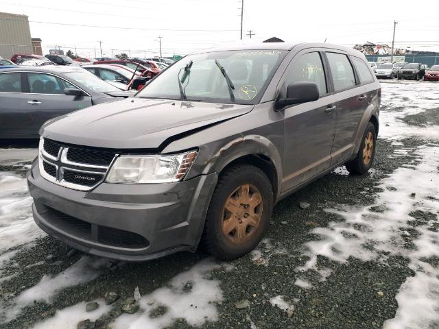 3C4PDCAB7CT149985 - 2012 DODGE JOURNEY SE GRAY photo 2