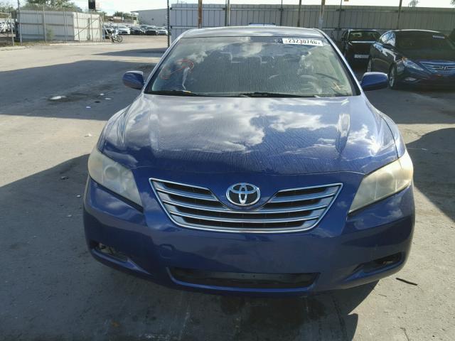 JTNBB46K173002881 - 2007 TOYOTA CAMRY NEW BLUE photo 9