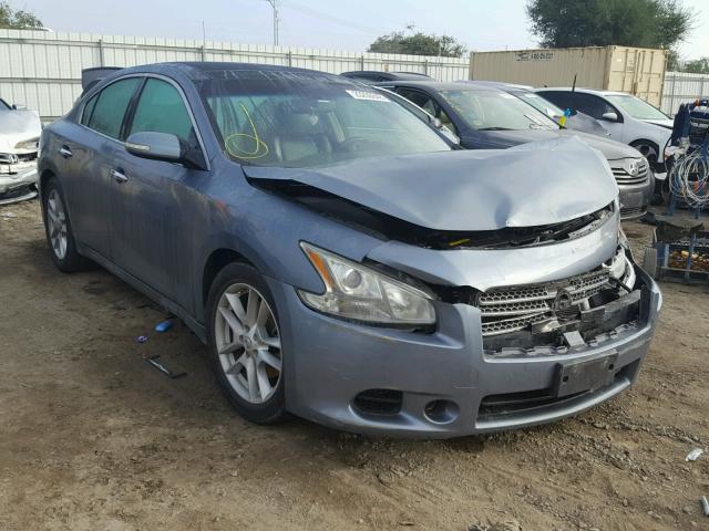 1N4AA5AP7AC814159 - 2010 NISSAN MAXIMA S BLUE photo 1