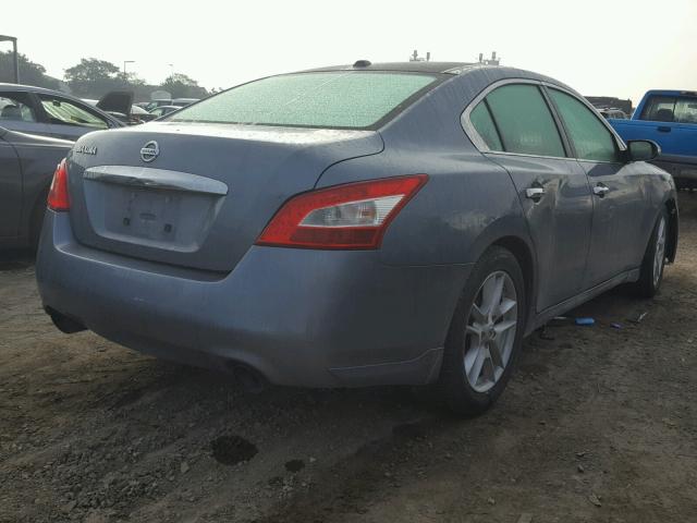 1N4AA5AP7AC814159 - 2010 NISSAN MAXIMA S BLUE photo 4