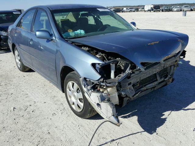 4T1BE32K03U672644 - 2003 TOYOTA CAMRY LE BLUE photo 1