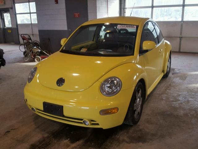 3VWBB61C6WM012557 - 1998 VOLKSWAGEN NEW BEETLE ყვითელი ფოტო 2