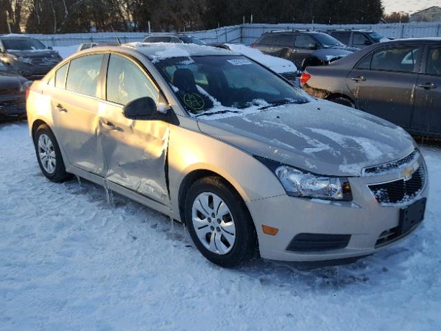 1G1PC5SH8C7159309 - 2012 CHEVROLET CRUZE LS BEIGE photo 1