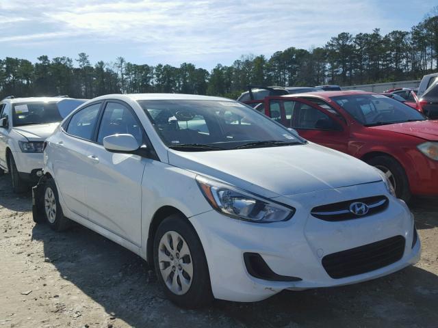 KMHCT4AE7GU139398 - 2016 HYUNDAI ACCENT SE WHITE photo 1