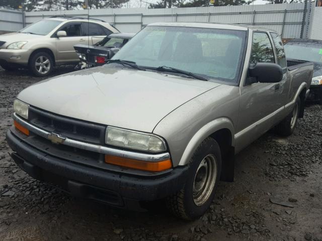 1GCCS19H538262396 - 2003 CHEVROLET S TRUCK S1 TAN photo 2