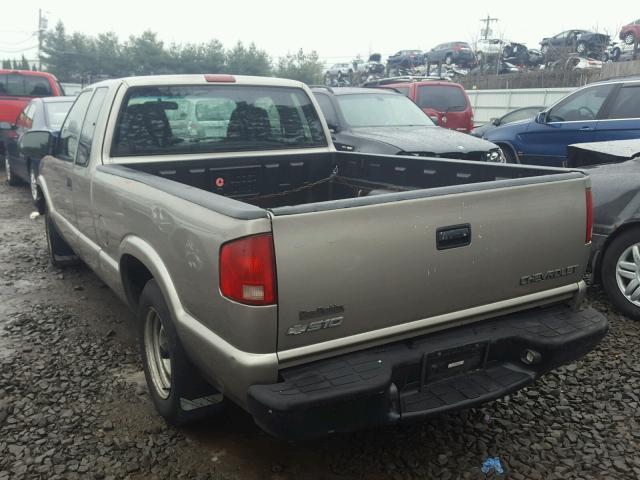 1GCCS19H538262396 - 2003 CHEVROLET S TRUCK S1 TAN photo 3