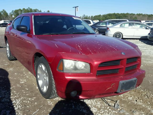 2B3KA43G17H645012 - 2007 DODGE CHARGER SE RED photo 1