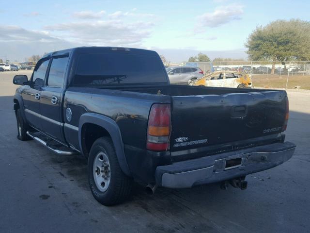 1GCGC13U11F164043 - 2001 CHEVROLET SILVERADO BLACK photo 3