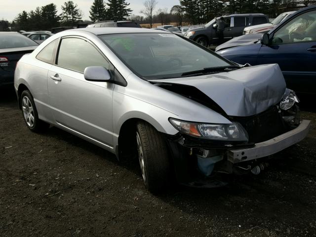 2HGFG12619H537421 - 2009 HONDA CIVIC LX SILVER photo 1