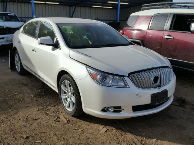 1G4GD5GD5BF302890 - 2011 BUICK LACROSSE C WHITE photo 1