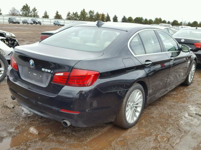 WBAFU7C54BDU56266 - 2011 BMW 535 XI BLACK photo 4