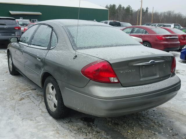 1FAFP53U12G179053 - 2002 FORD TAURUS SE BEIGE photo 3