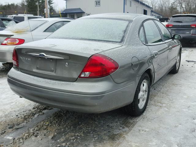 1FAFP53U12G179053 - 2002 FORD TAURUS SE BEIGE photo 4