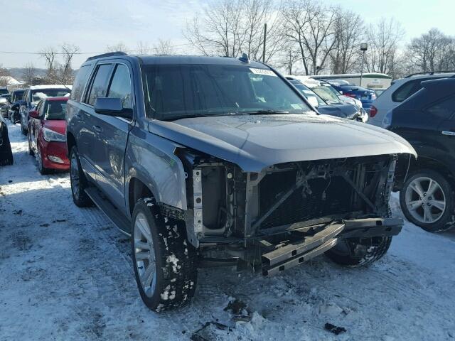 1GKS2BKC8JR137713 - 2018 GMC YUKON SLT GRAY photo 1