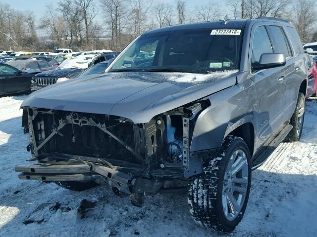 1GKS2BKC8JR137713 - 2018 GMC YUKON SLT GRAY photo 2