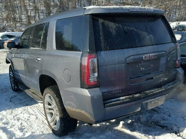 1GKS2BKC8JR137713 - 2018 GMC YUKON SLT GRAY photo 3