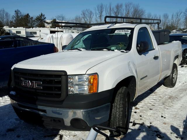 1GTN1TEX6DZ302646 - 2013 GMC SIERRA C15 WHITE photo 2