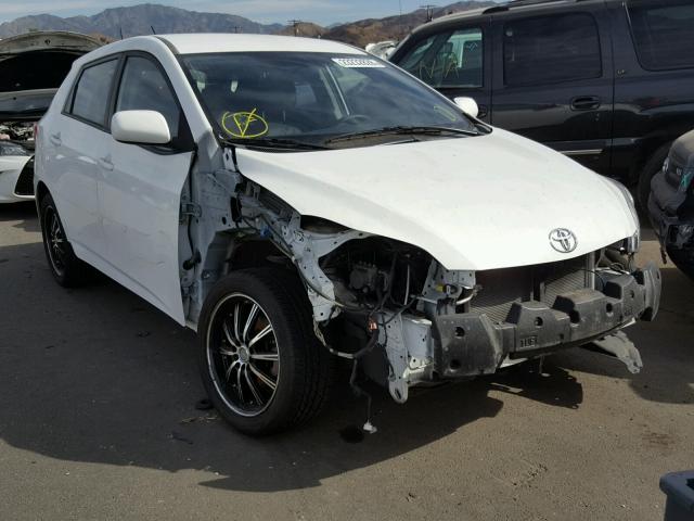 2T1KU40E79C006767 - 2009 TOYOTA COROLLA MA WHITE photo 1