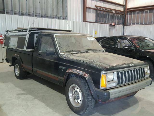 1JTWW6670GT194407 - 1986 JEEP COMANCHE X BLACK photo 1