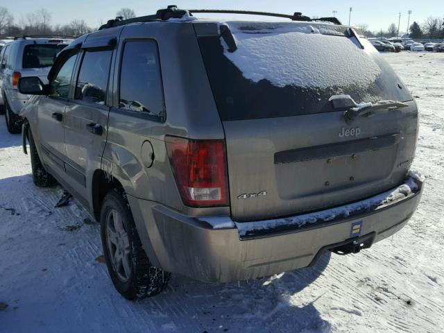 1J4GR48K85C535854 - 2005 JEEP GRAND CHER BEIGE photo 3