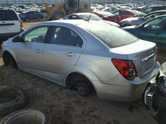 1G1JC5SH2E4100606 - 2014 CHEVROLET SONIC LT SILVER photo 3