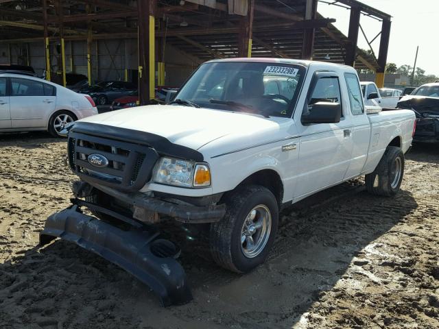 1FTKR1ED1BPA26133 - 2011 FORD RANGER SUP WHITE photo 2