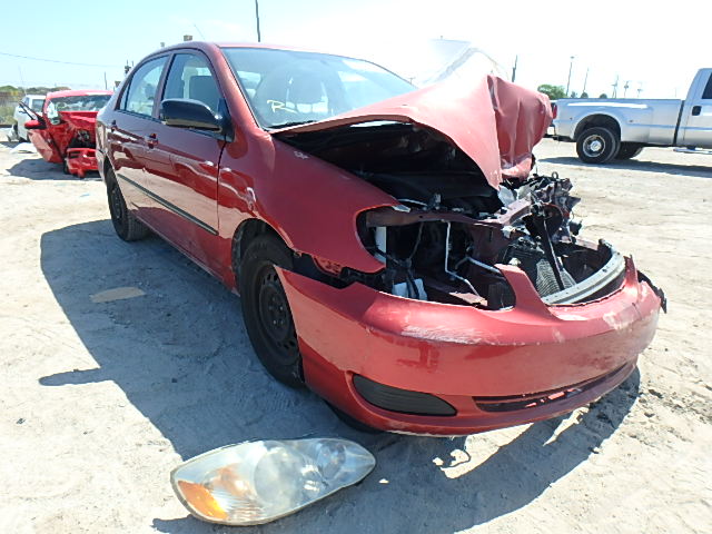 1NXBR32E08Z978684 - 2008 TOYOTA COROLLA CE RED photo 1