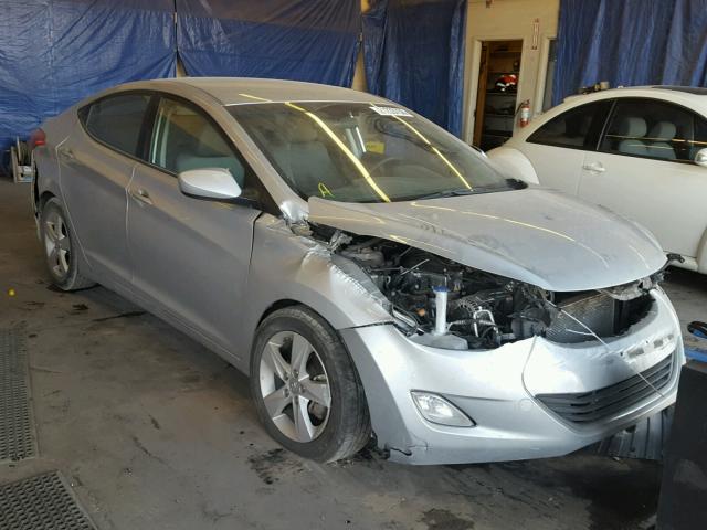 5NPDH4AEXDH316624 - 2013 HYUNDAI ELANTRA GL SILVER photo 1